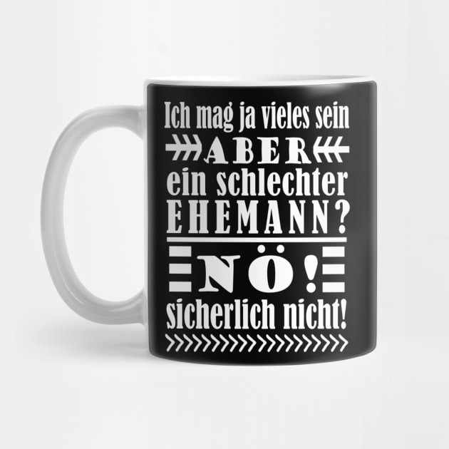 Hochzeitstag Goldene Silber Ehemann Spruch Mann by FindYourFavouriteDesign